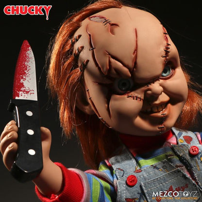 Bride of Chucky Mezco Designer Series Mega Scale Talking Chucky