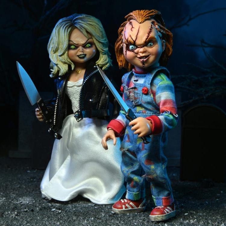 Bride of Chucky - Chucky and Tiffany Clothed Action Figure Two-Pack