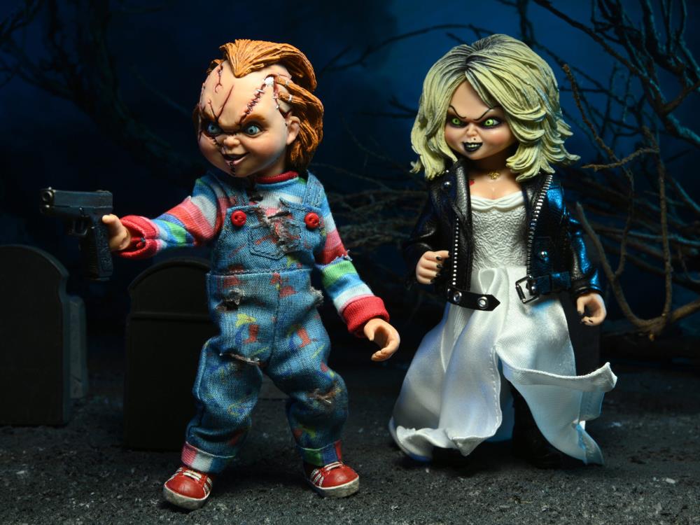 Bride of Chucky - Chucky and Tiffany Clothed Action Figure Two-Pack