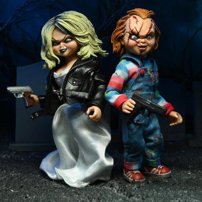 Bride of Chucky - Chucky and Tiffany Clothed Action Figure Two-Pack