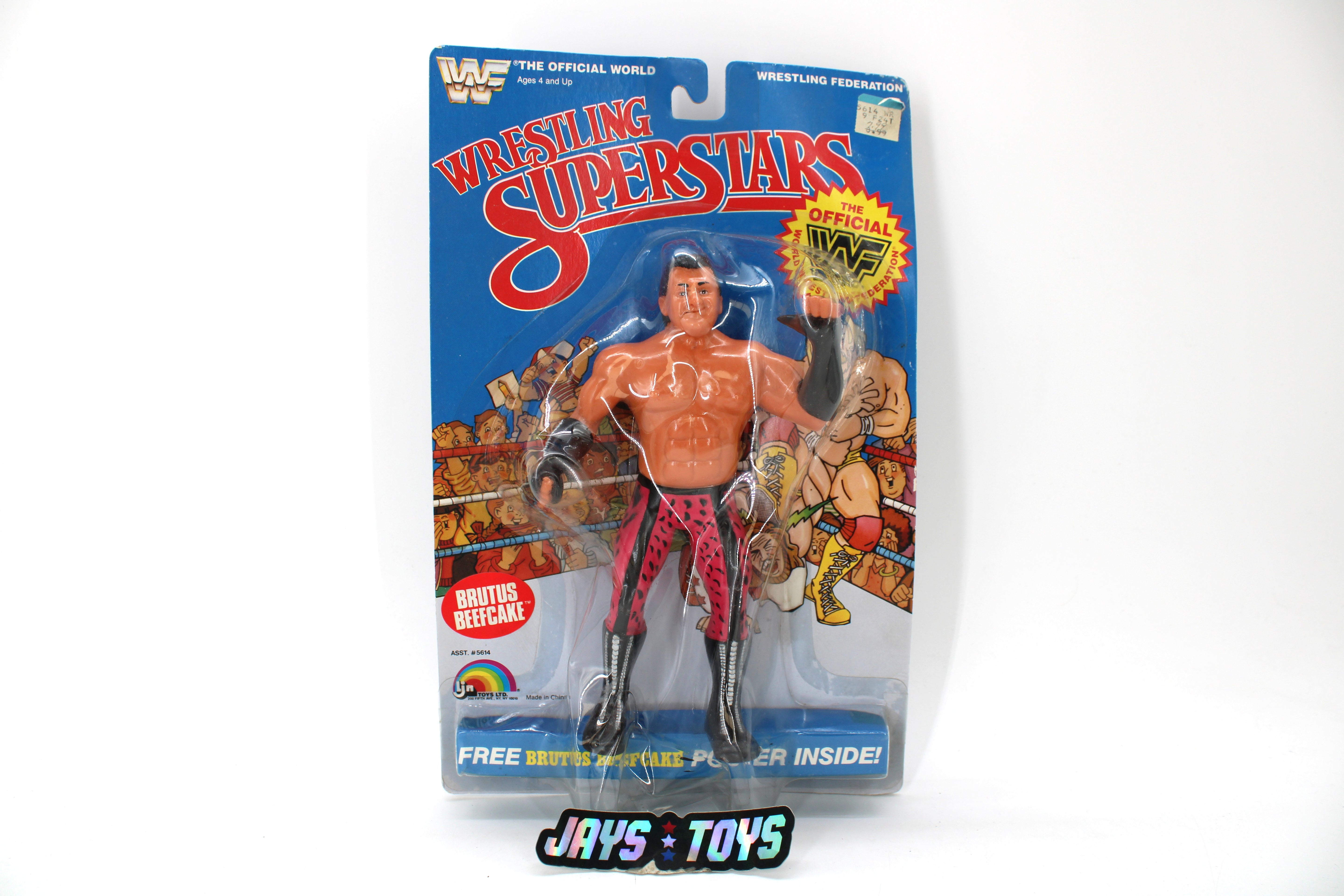 Wrestling Superstars Brutus Beefcake Action Figure (1985) product image