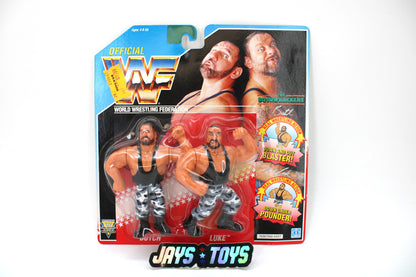 WWF Bushwackers Butch & Luke Action Figures (1991 Hasbro) product image