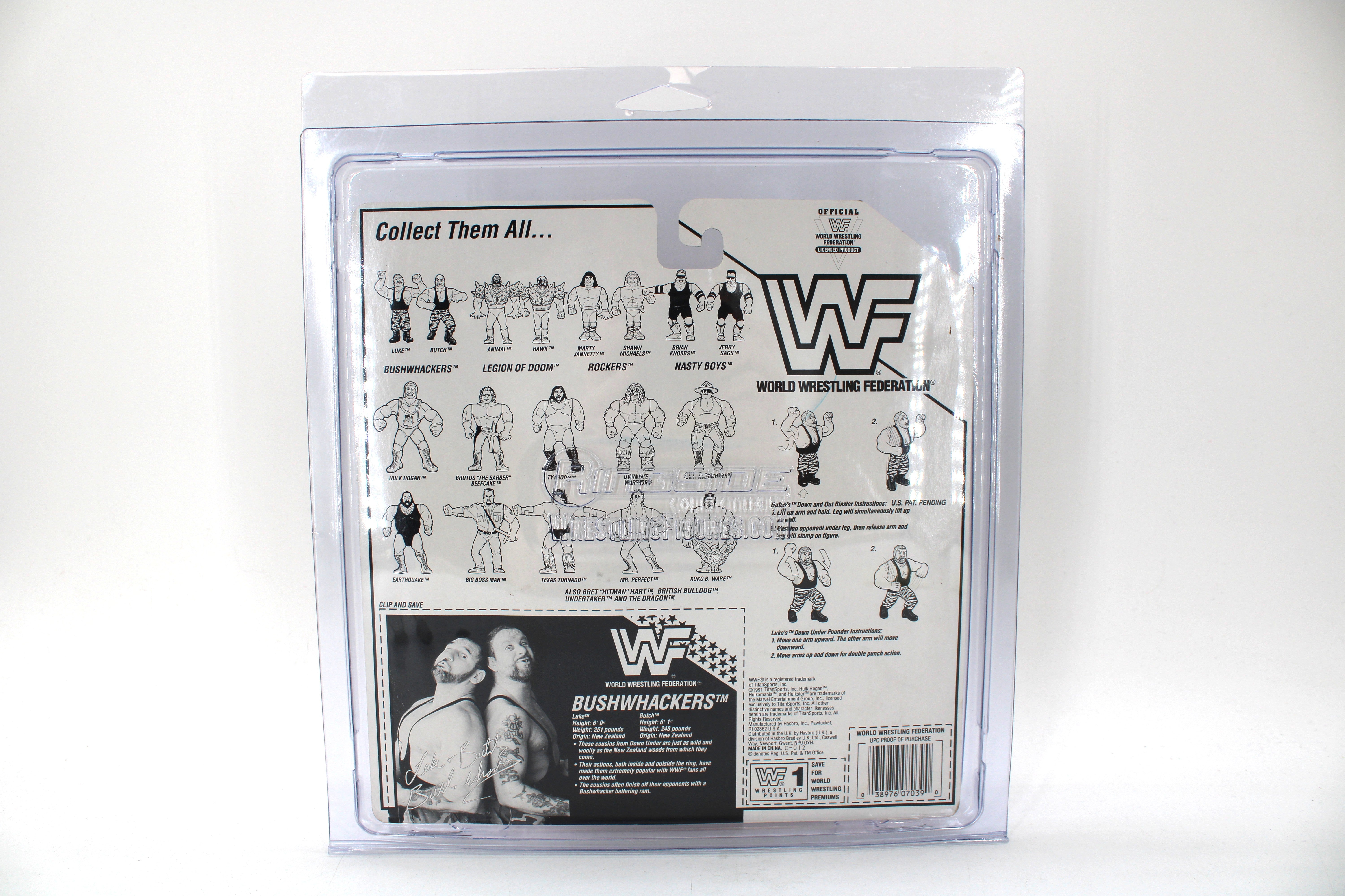 Bushwackers Butch & Luke WWF 4.5-Inch Action Figures – Jay's Toys