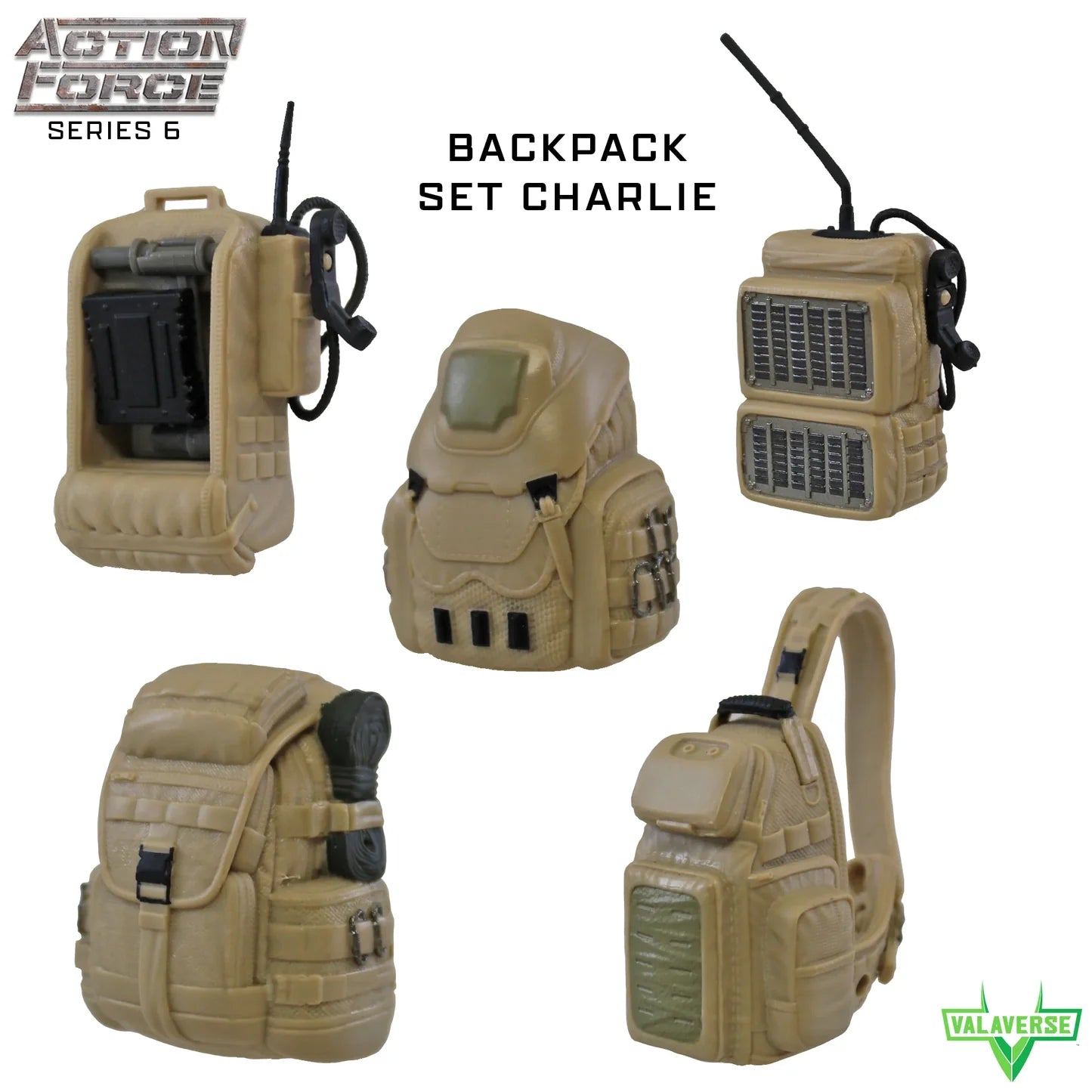 Backpack Set Charlie Action Force: Series 6
