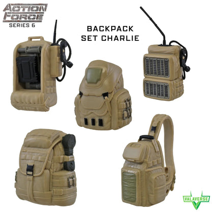 Backpack Set Charlie Action Force: Series 6