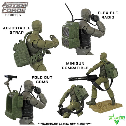 Backpack Set Charlie Action Force: Series 6