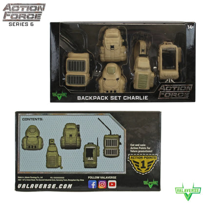 Backpack Set Charlie Action Force: Series 6