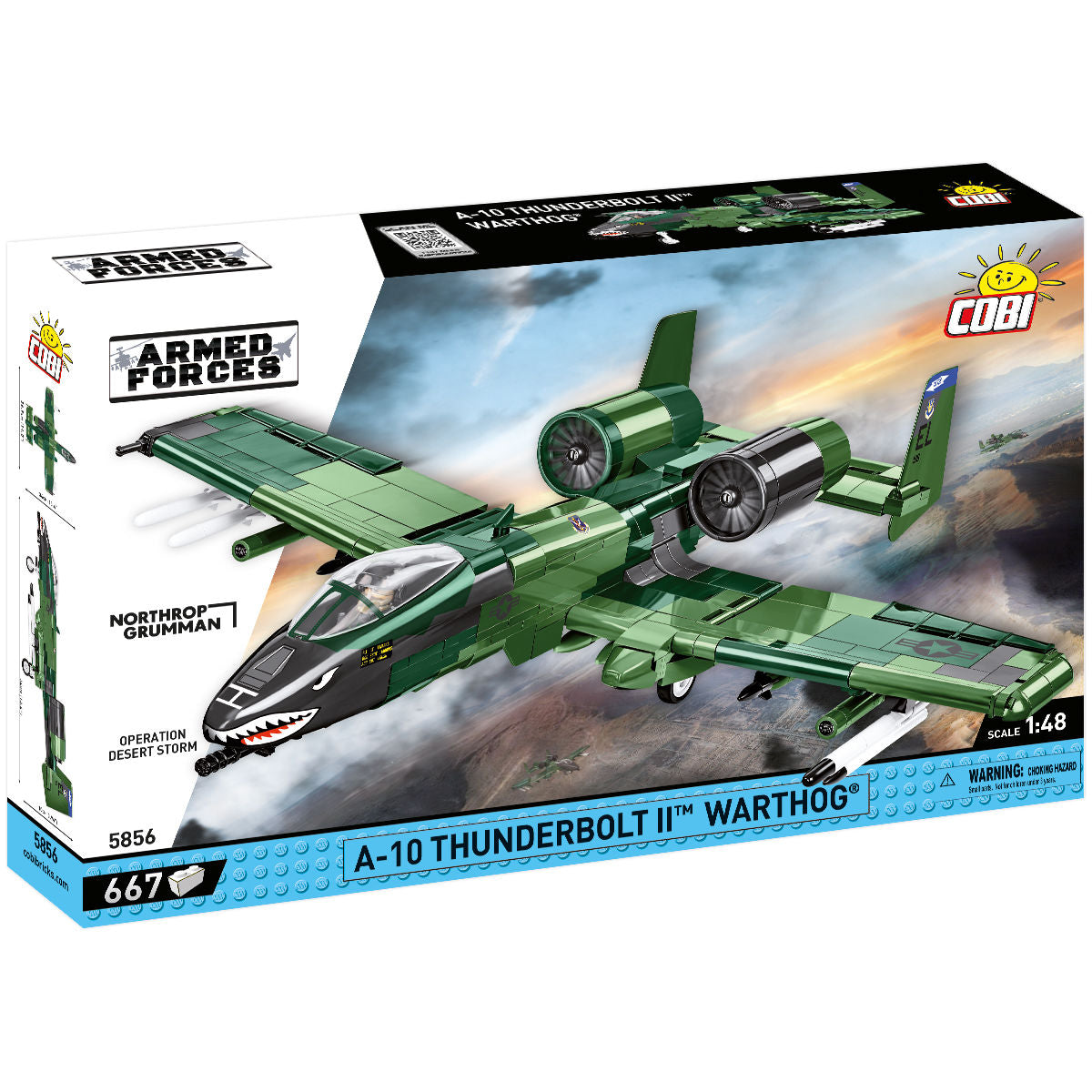 A-10 Thunderbolt II Warthog Attack Aircraft : Set #5856 product image