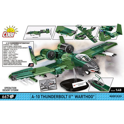 A-10 Thunderbolt II Warthog Attack Aircraft : Set #5856 - view 4