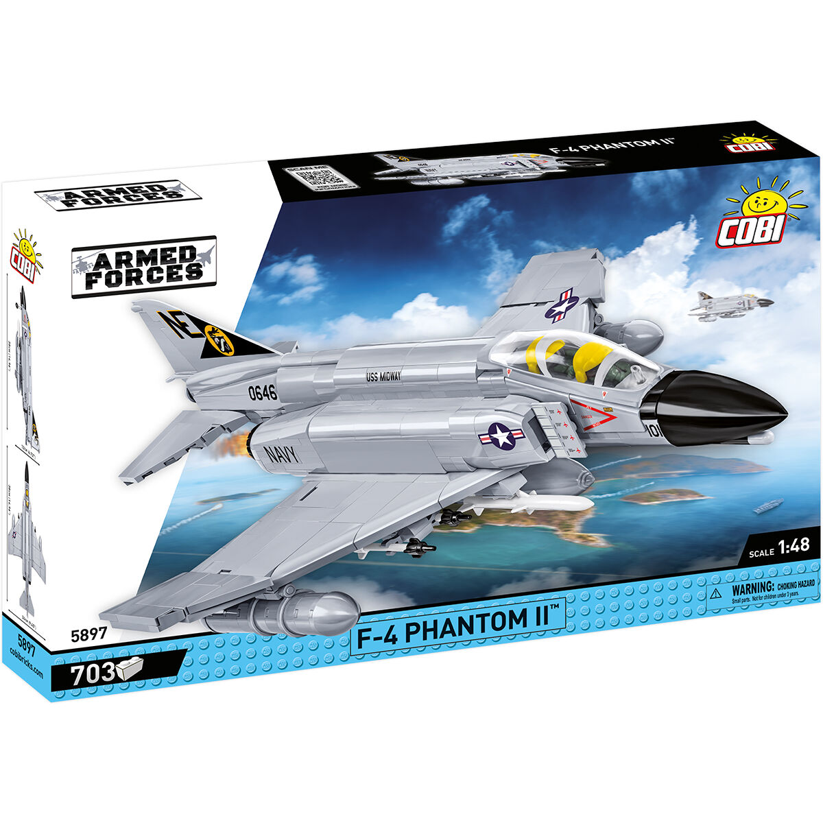 F-4 Phantom II Jet Fighter: Set #5897 product image