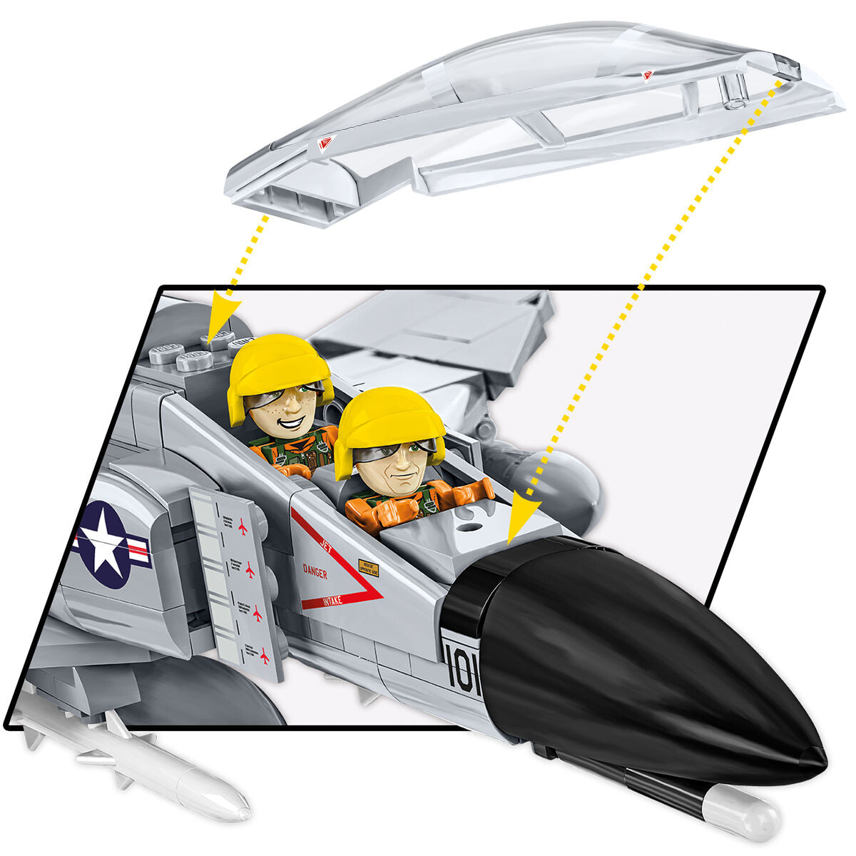 F-4 Phantom II Jet Fighter: Set #5897 - view 11