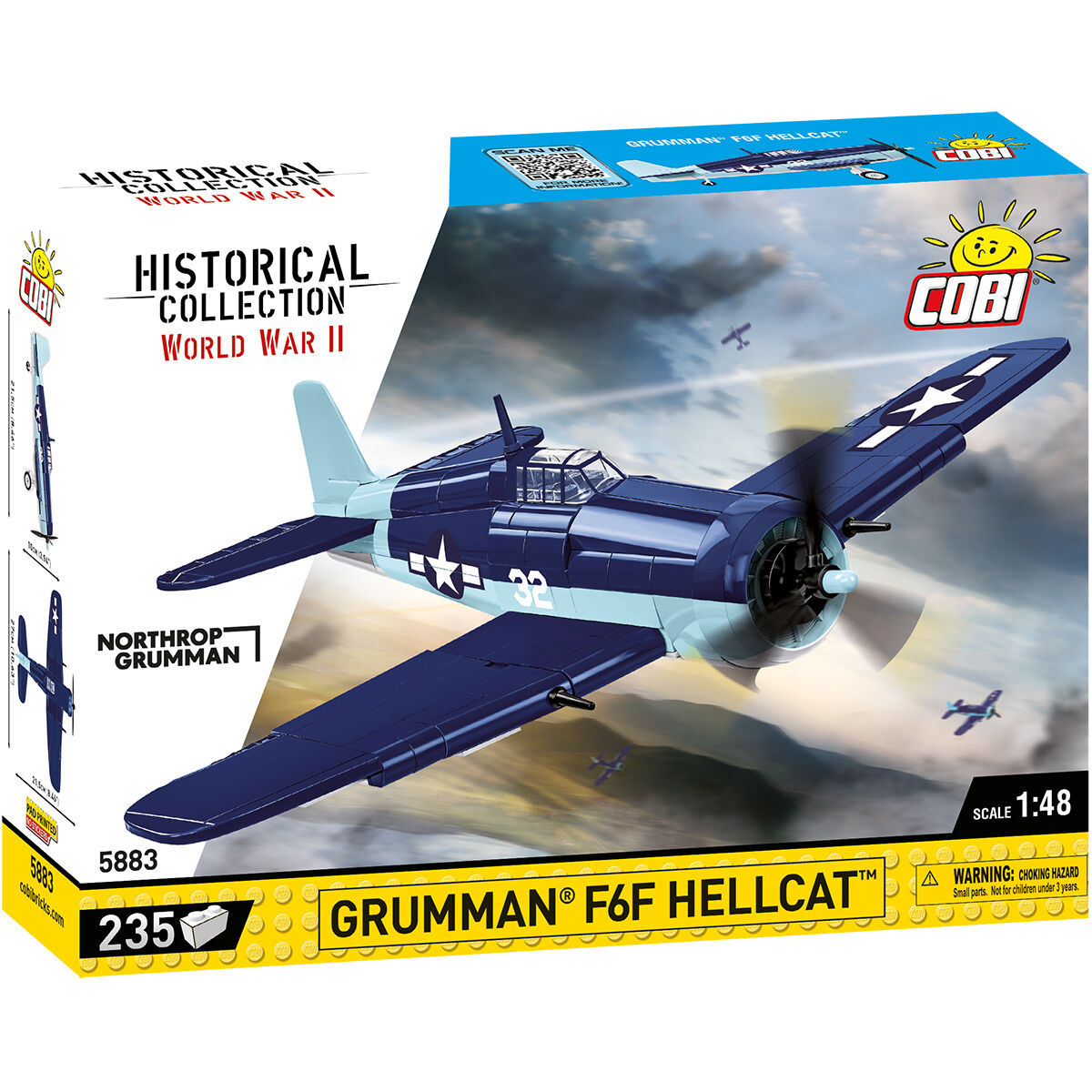 Grumman F6F Hellcat Fighter : Set #5883 product image
