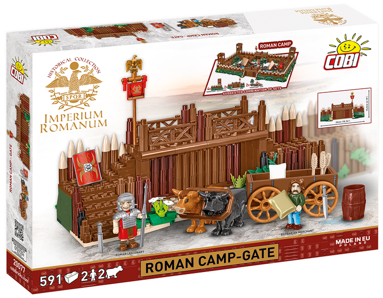 IMPERIUM ROMANUM Roman Camp - Gate: Set #20077 product image