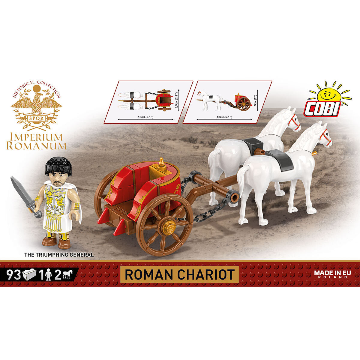 IMPERIUM ROMANUM Roman Chariot: Set #20069 - view 4
