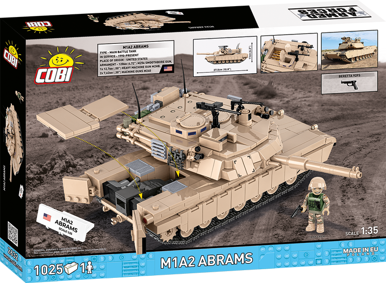 M1A2 Abrams Tank : Set #2632 - view 2