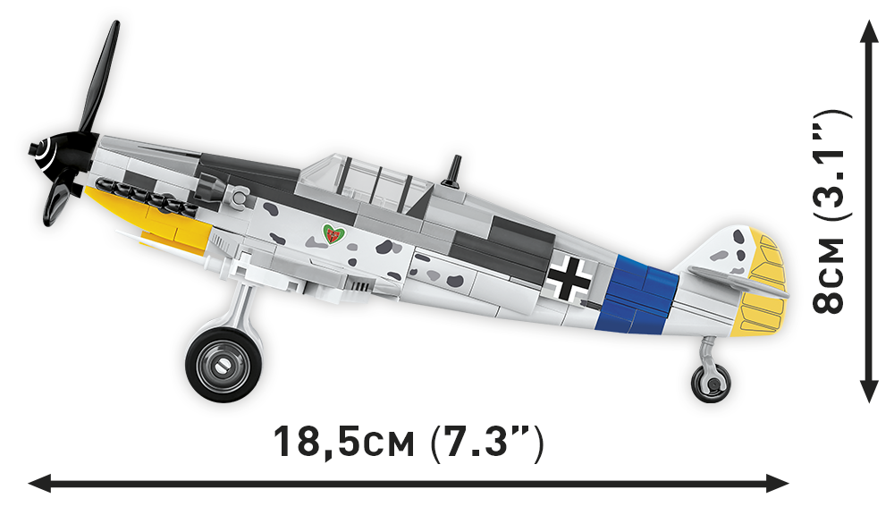 Messerschmitt BF 109 G Fighter : Set #5870 - view 4