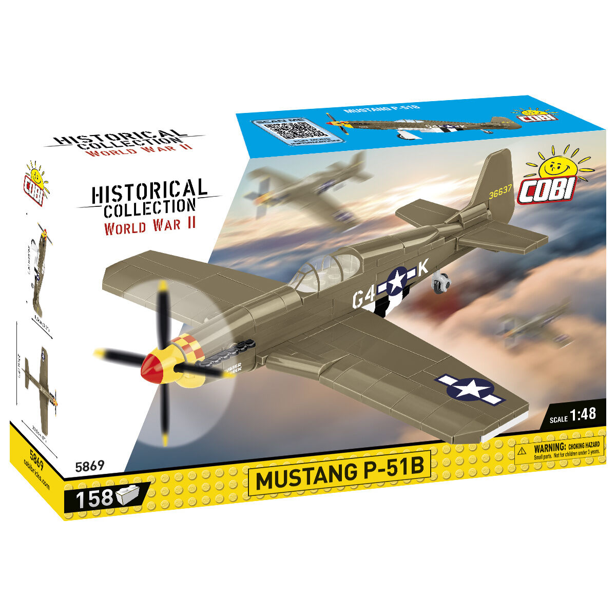 Mustang P-51B Fighter : Set #5869 product image