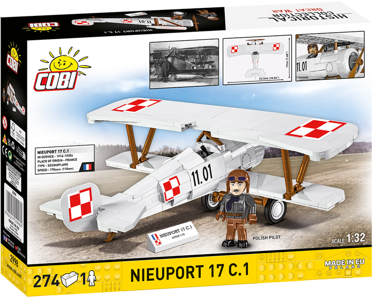 Nieuport 17 C.1 Polish Sesquiplane Fighter : Set #2998 - view 2