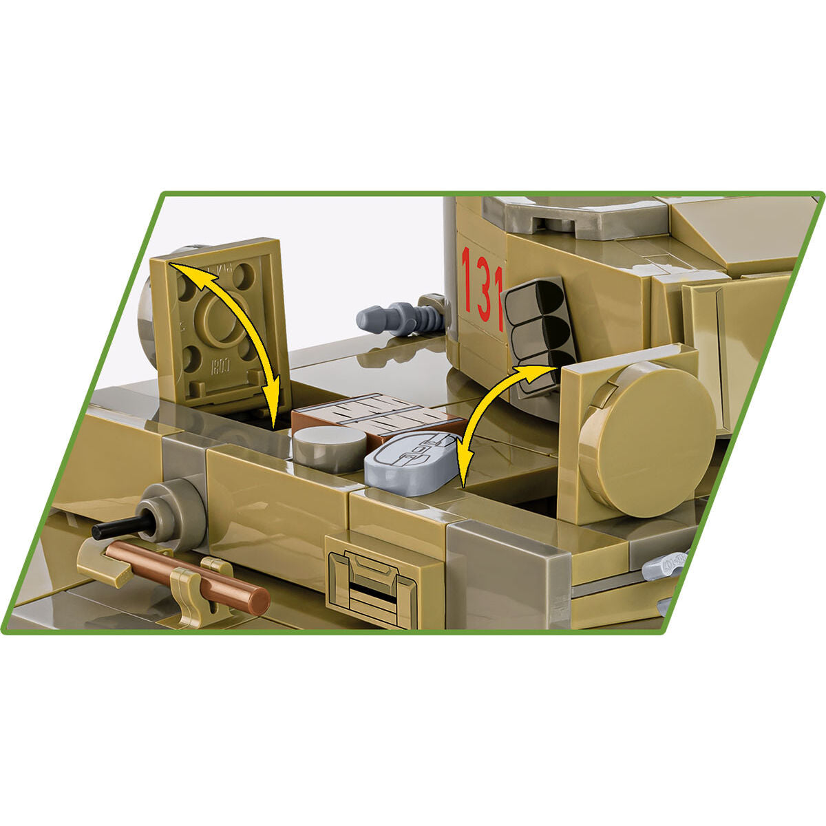 PANZER VI Tiger I No. 131 Tank : Set #3123 - view 11