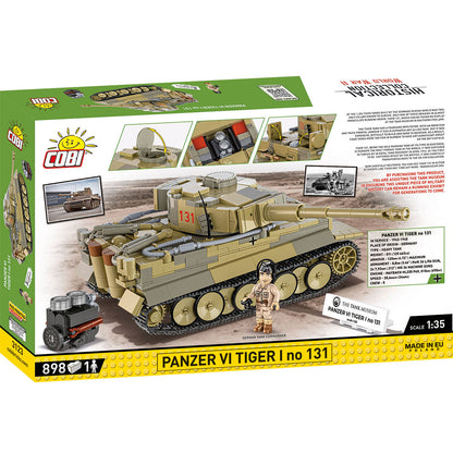 PANZER VI Tiger I No. 131 Tank : Set #3123 - view 2