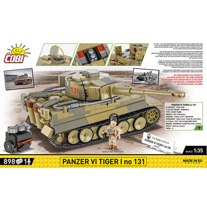 PANZER VI Tiger I No. 131 Tank : Set #3123 - view 4