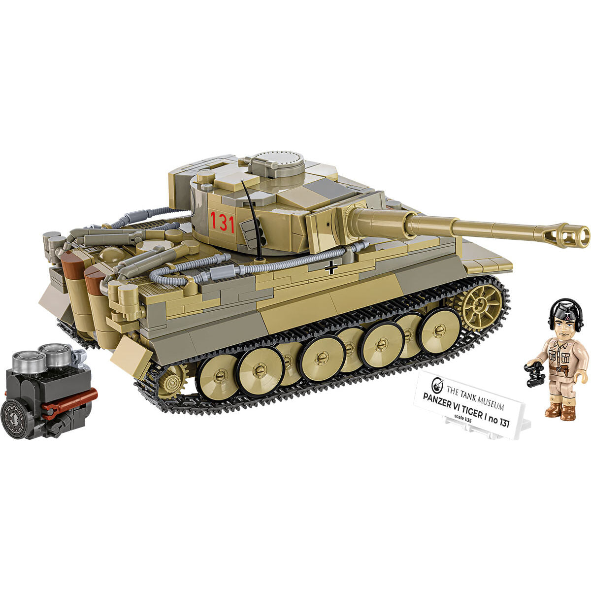 PANZER VI Tiger I No. 131 Tank : Set #3123 - view 6