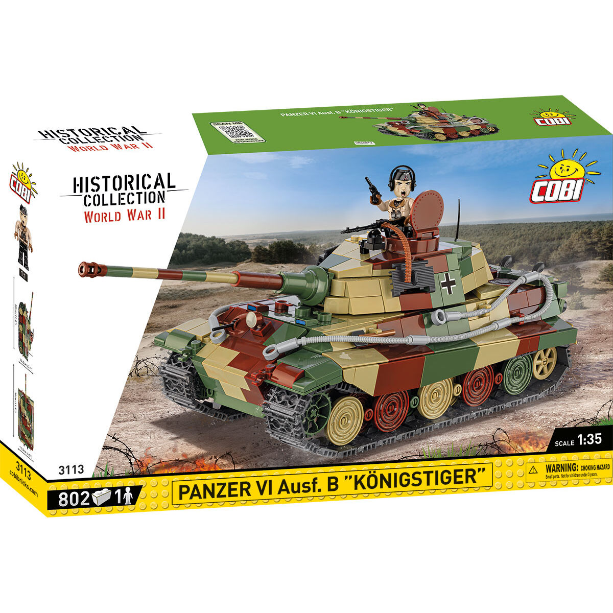 Panzer VI Ausf. B "Königstiger" : Set #3113 product image
