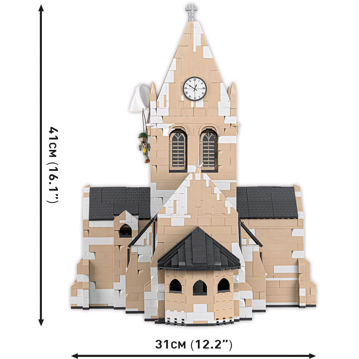 Sainte-Mere-Eglise Church: Set #2299 - view 12