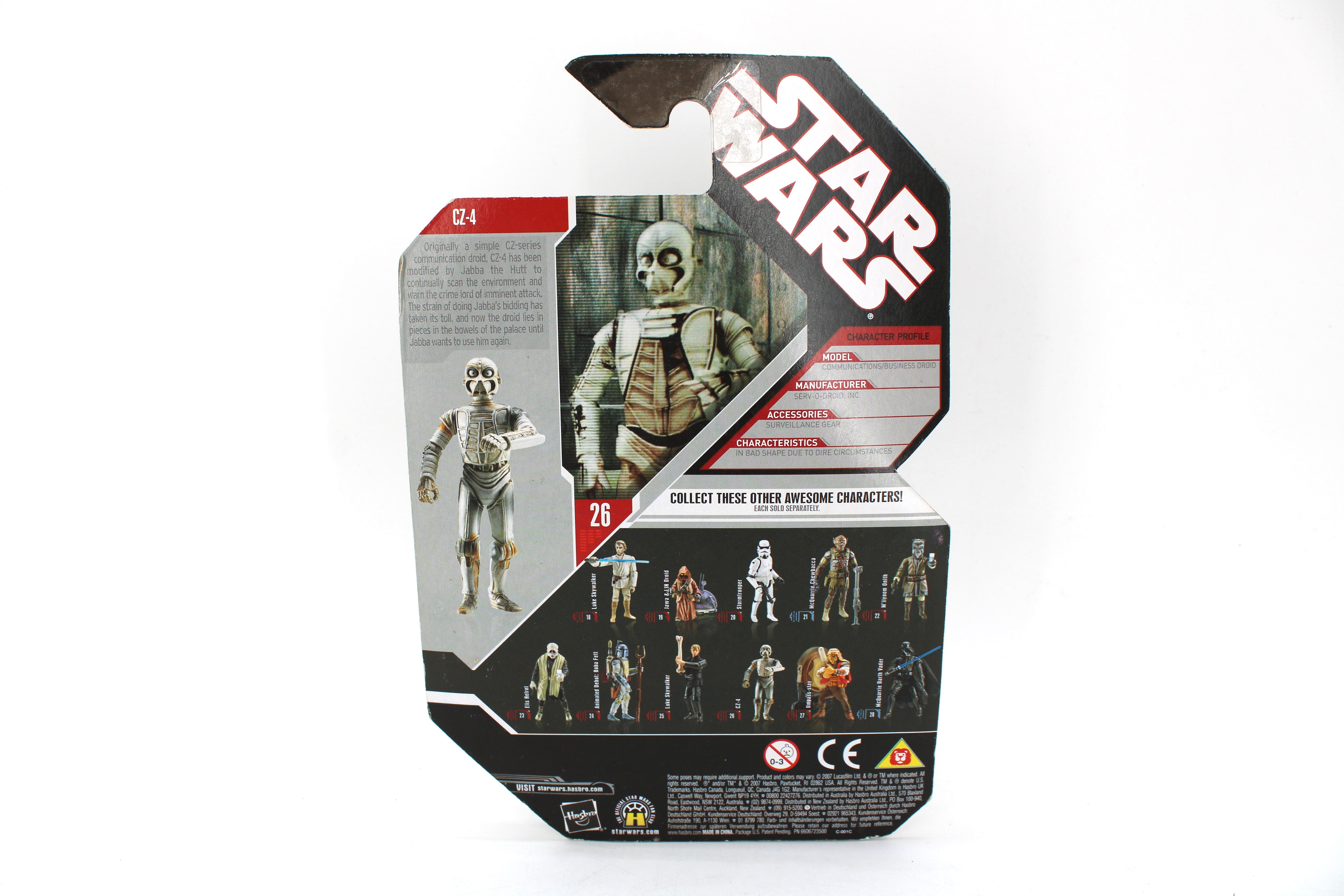 Star Wars Return of the Jedi CZ-4 Action Figure (2007) - view 2
