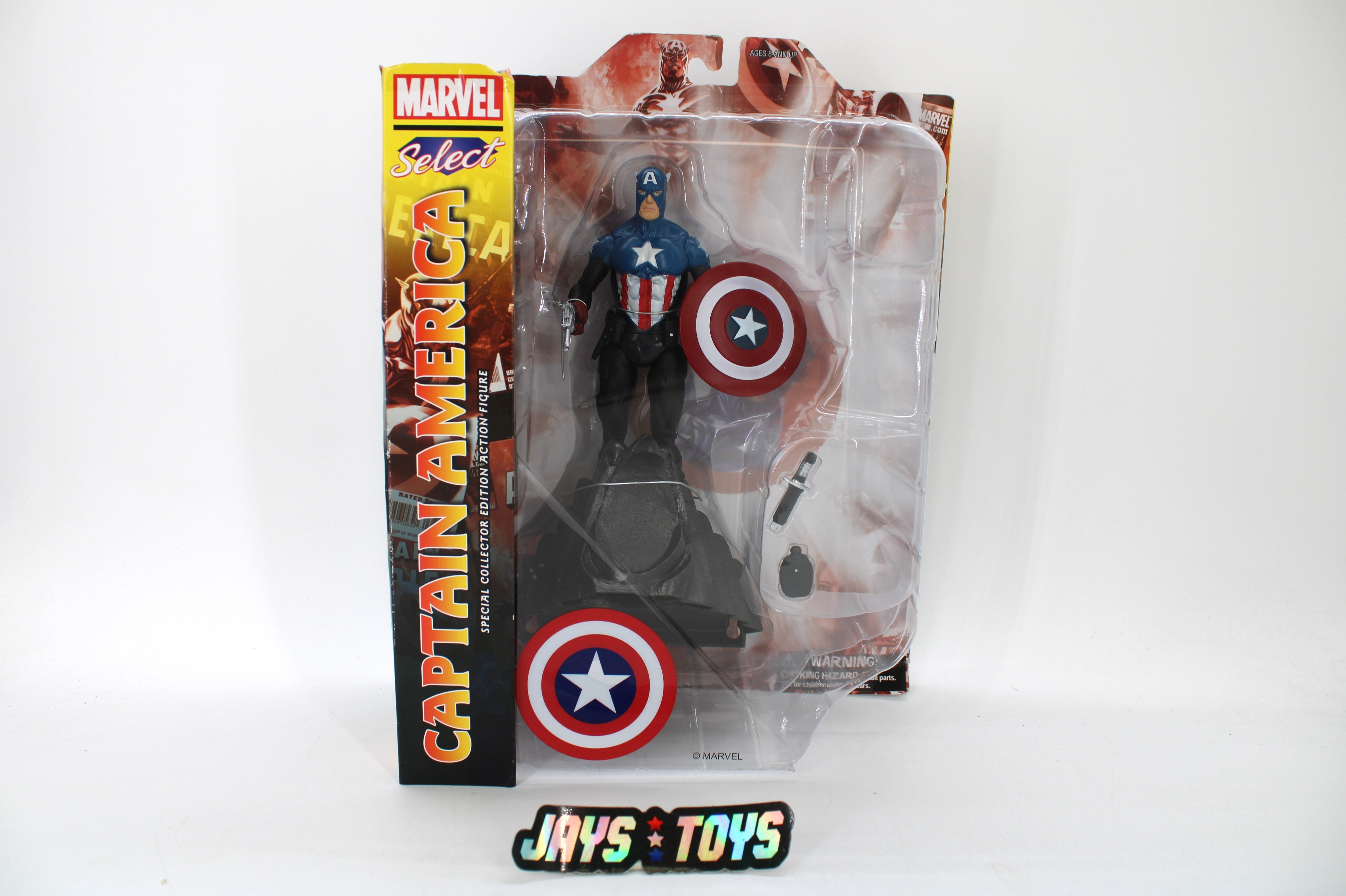 Marvel Select Captain America (James 'Bucky' Barnes) Action Figure (2021 Diamond Select Toys) product image