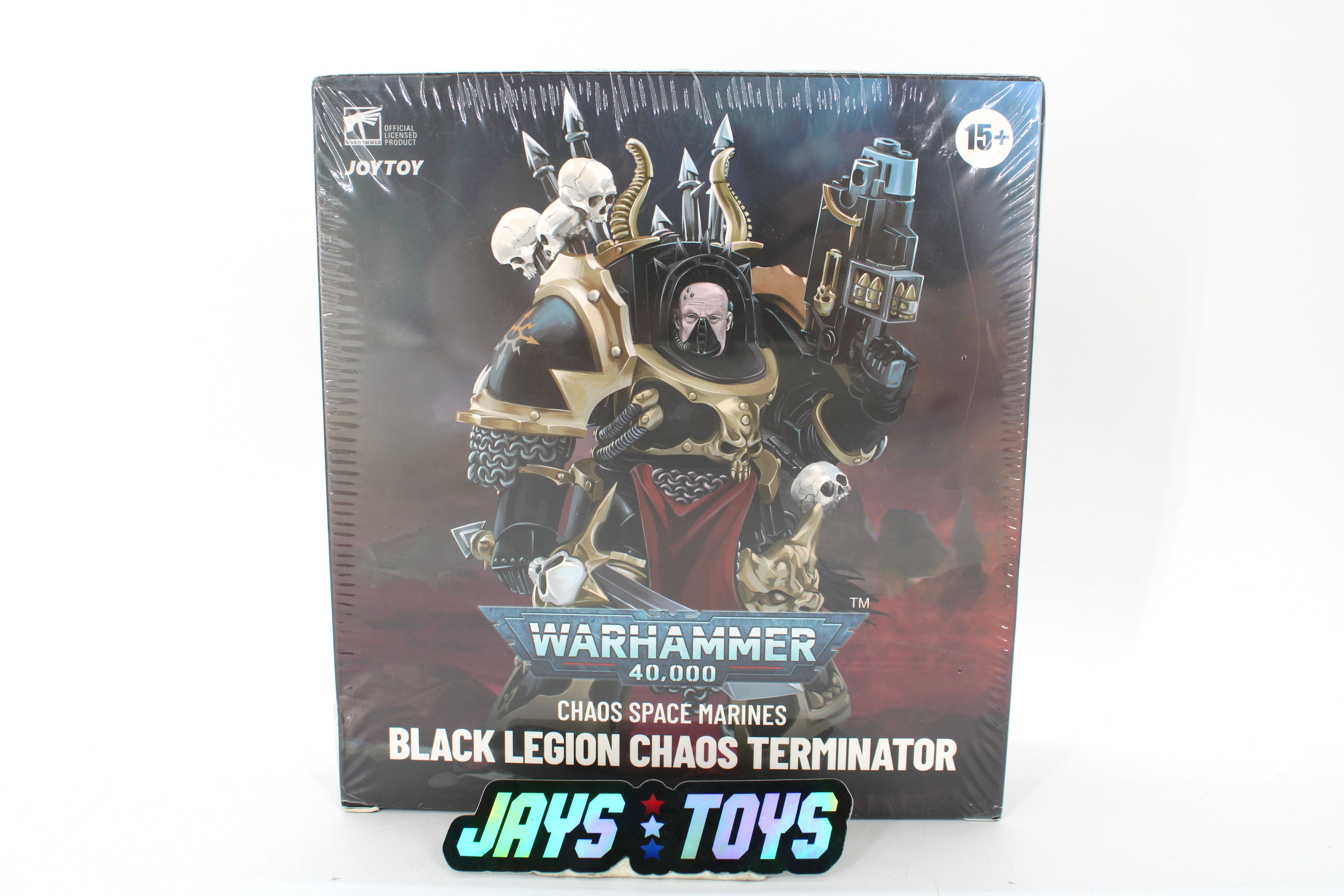 Black Legion Chaos Terminator Warhammer 40k 1:18 Figure | Jay's Toys