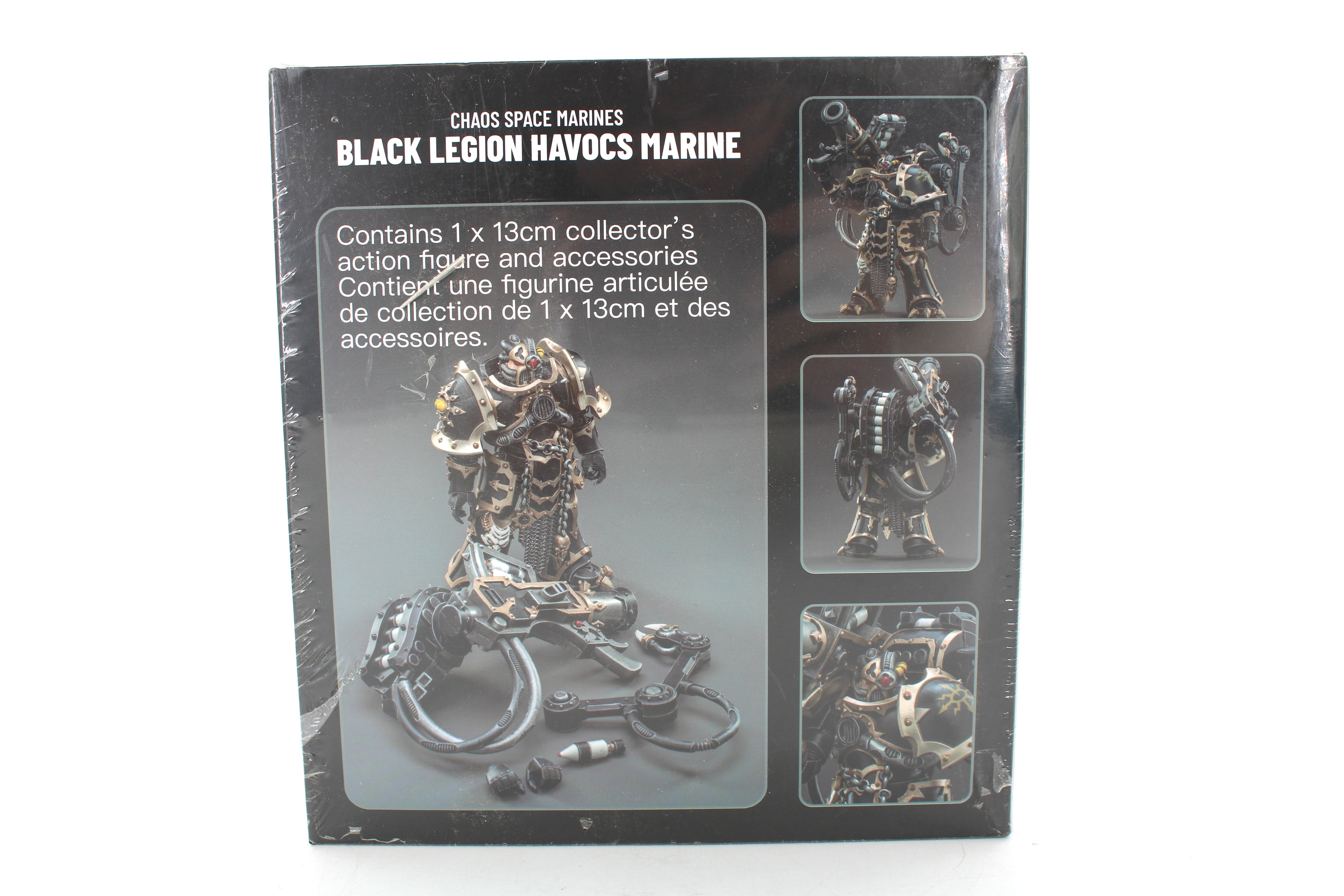 Warhammer 40k Chaos Space Marines Black Legion Havocs Marine Action Figure (2022 JOYTOY) - view 2