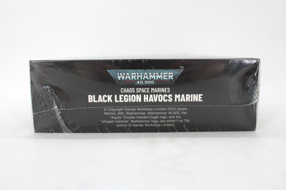 Warhammer 40k Chaos Space Marines Black Legion Havocs Marine Action Figure (2022 JOYTOY) - view 5
