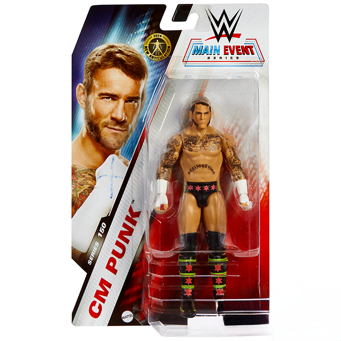 CM Punk (Chase Variant) WWE Main Event Series 150 Action Figure