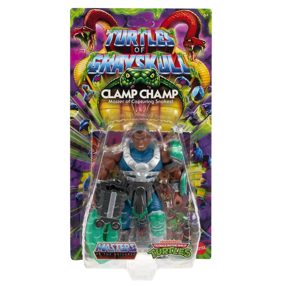 Clamp Champ Masters of the Universe Origins Turtles of Grayskull Wave 6 Action Figure