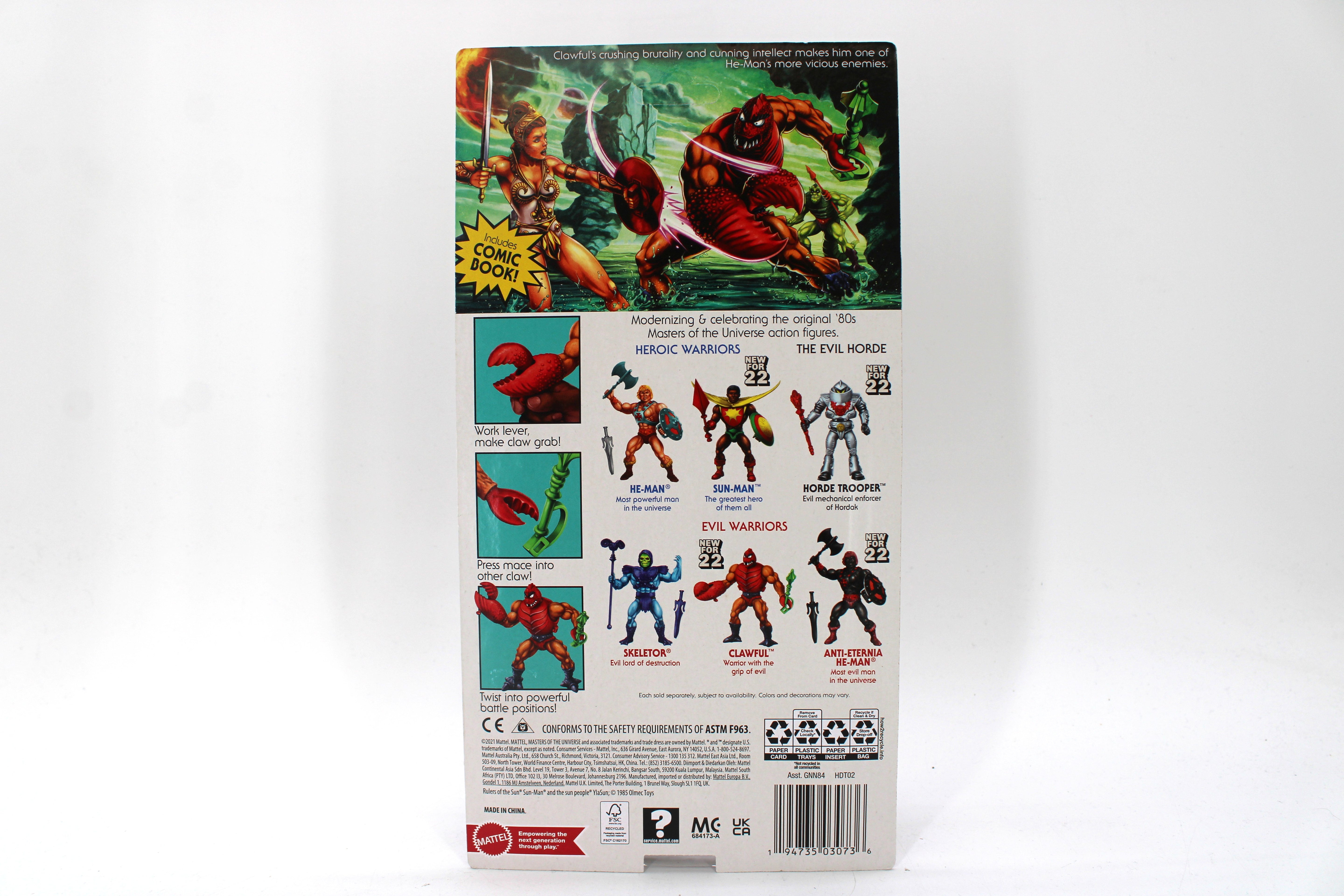Masters of the Universe Origins Clawful Action Figure (2021) - view 2