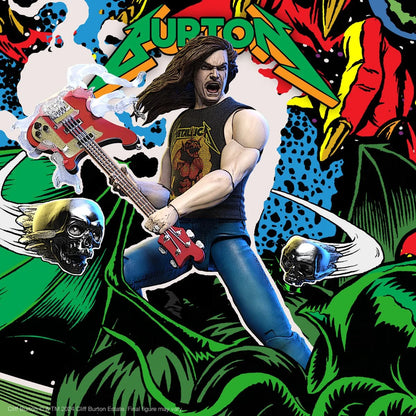 Cliff Burton (Superhero Poster) Ultimates 7-Inch Action Figure
