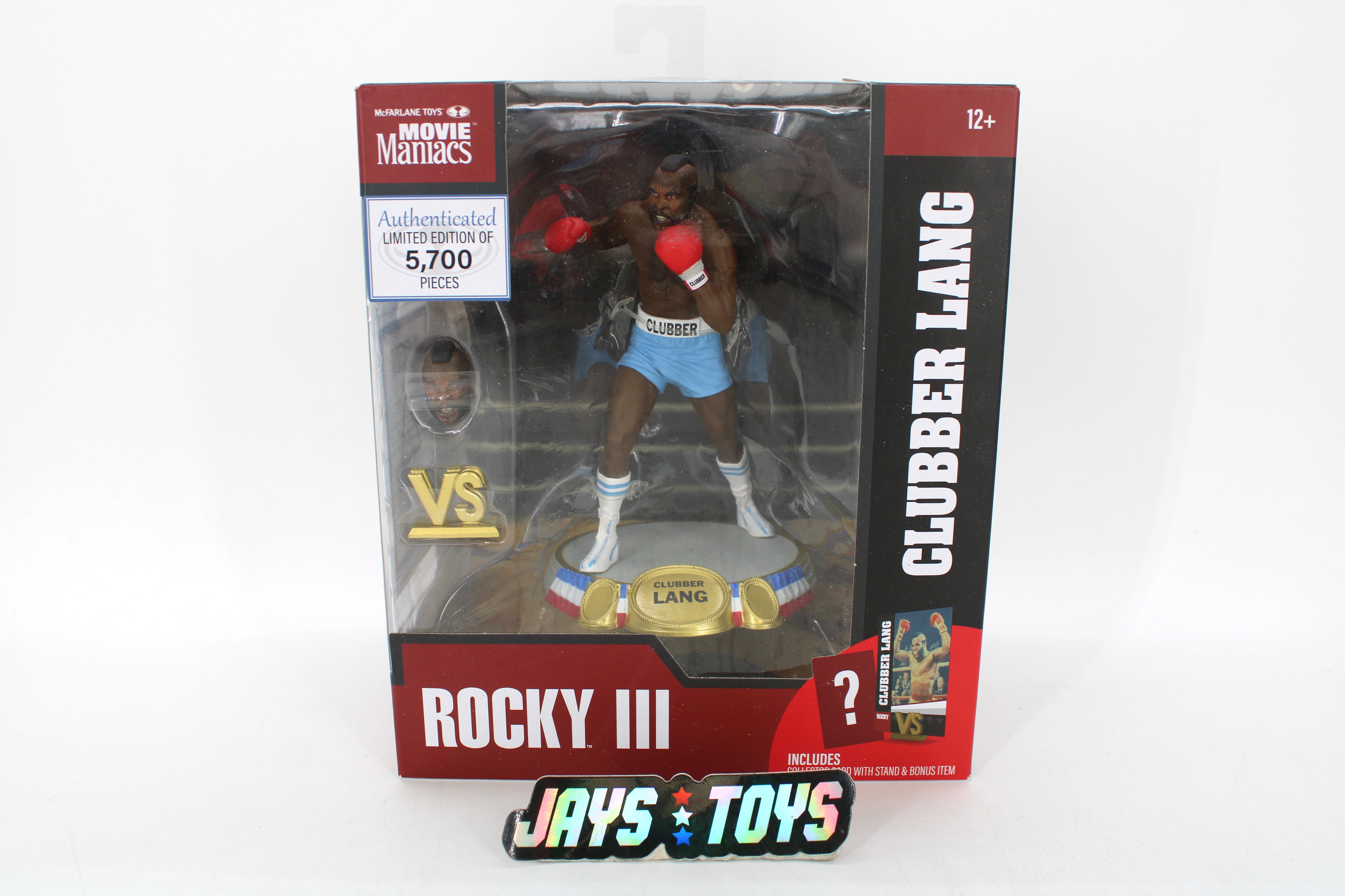 Rocky III Clubber Lang Movie Maniacs Action Figure (2024 McFarlane Toys) product image