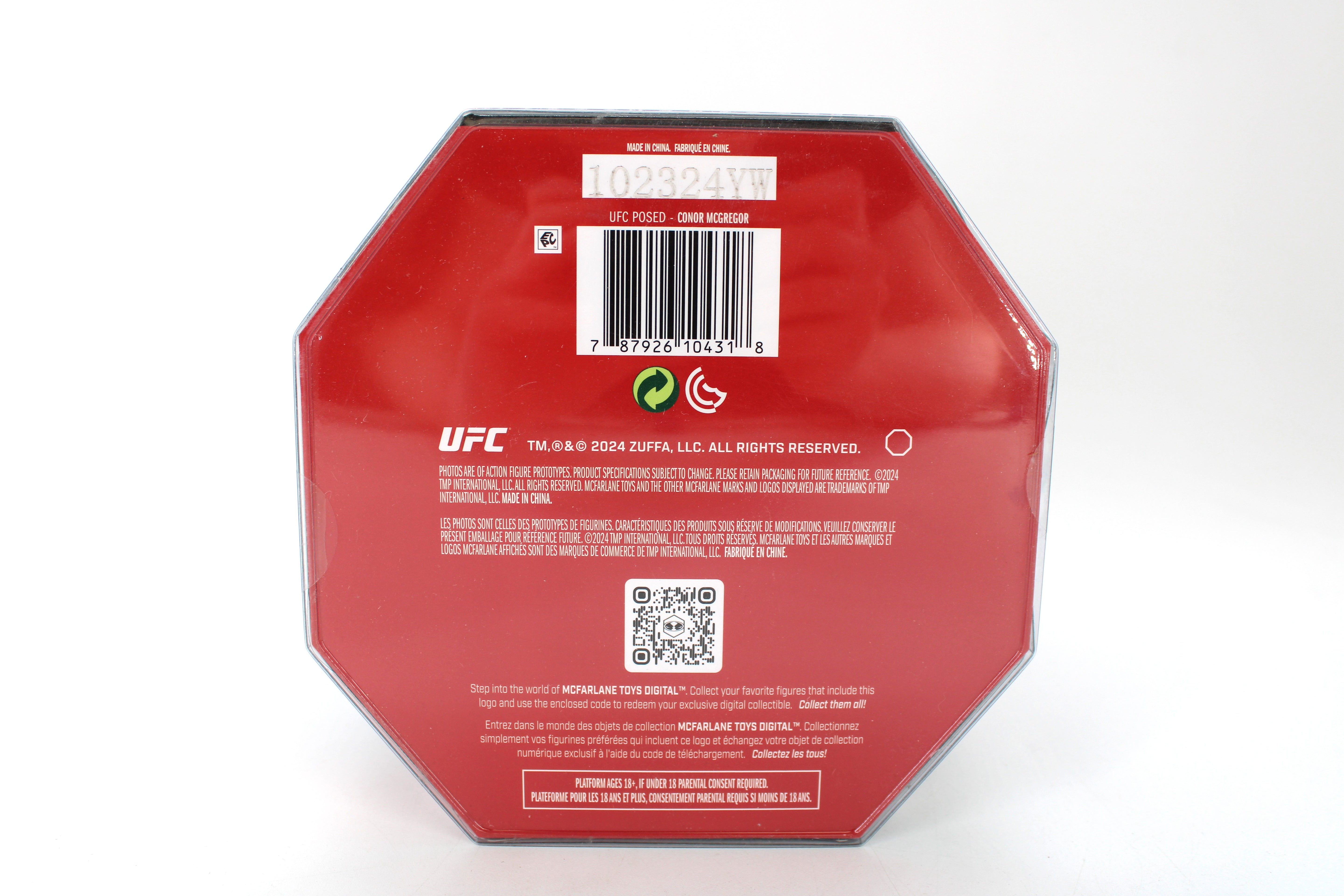 UFC Conor McGregor Action Figure (2024 McFarlane Toys) - view 6