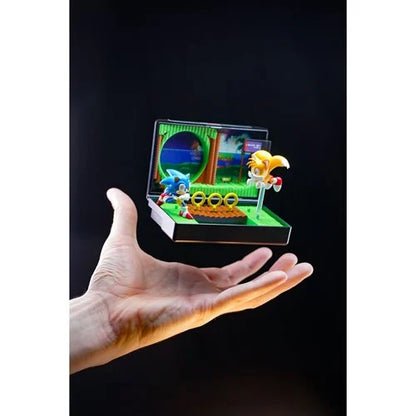 Console Heroes Sega Genesis Sonic the Hedgehog 2 Cartridge Diorama Playset