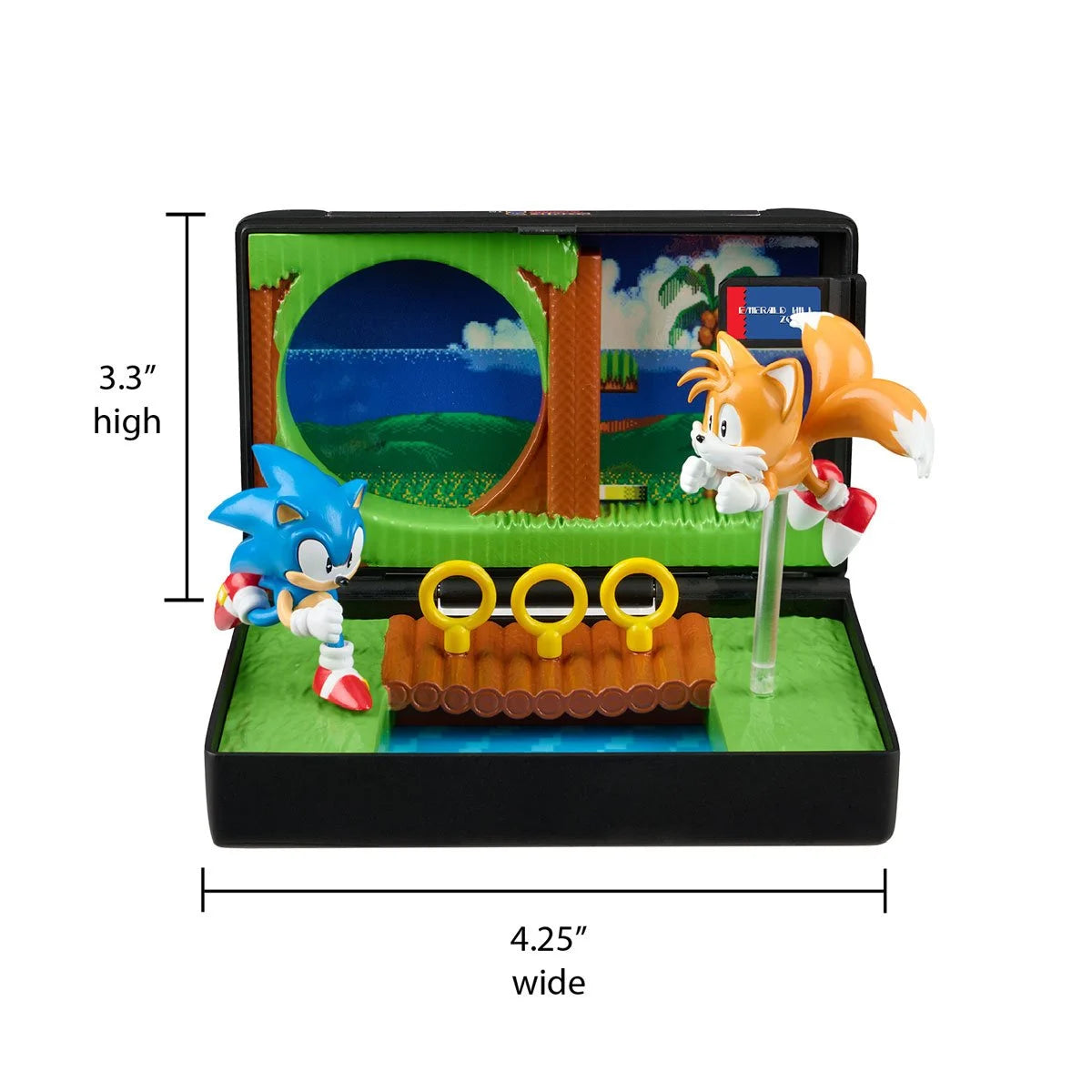 Console Heroes Sega Genesis Sonic the Hedgehog 2 Cartridge Diorama Playset