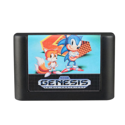 Console Heroes Sega Genesis Sonic the Hedgehog 2 Cartridge Diorama Playset