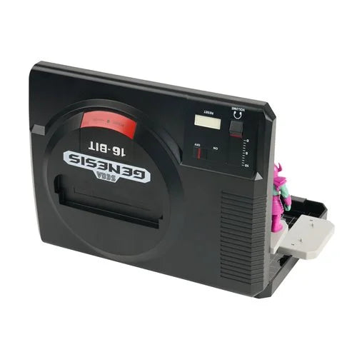 Console Heroes Sega Genesis Supervillain Boss Bundle Playset with Cartridge Storage Tray