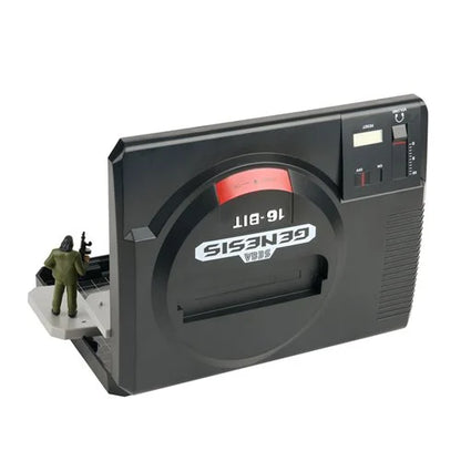 Console Heroes Sega Genesis Supervillain Boss Bundle Playset with Cartridge Storage Tray