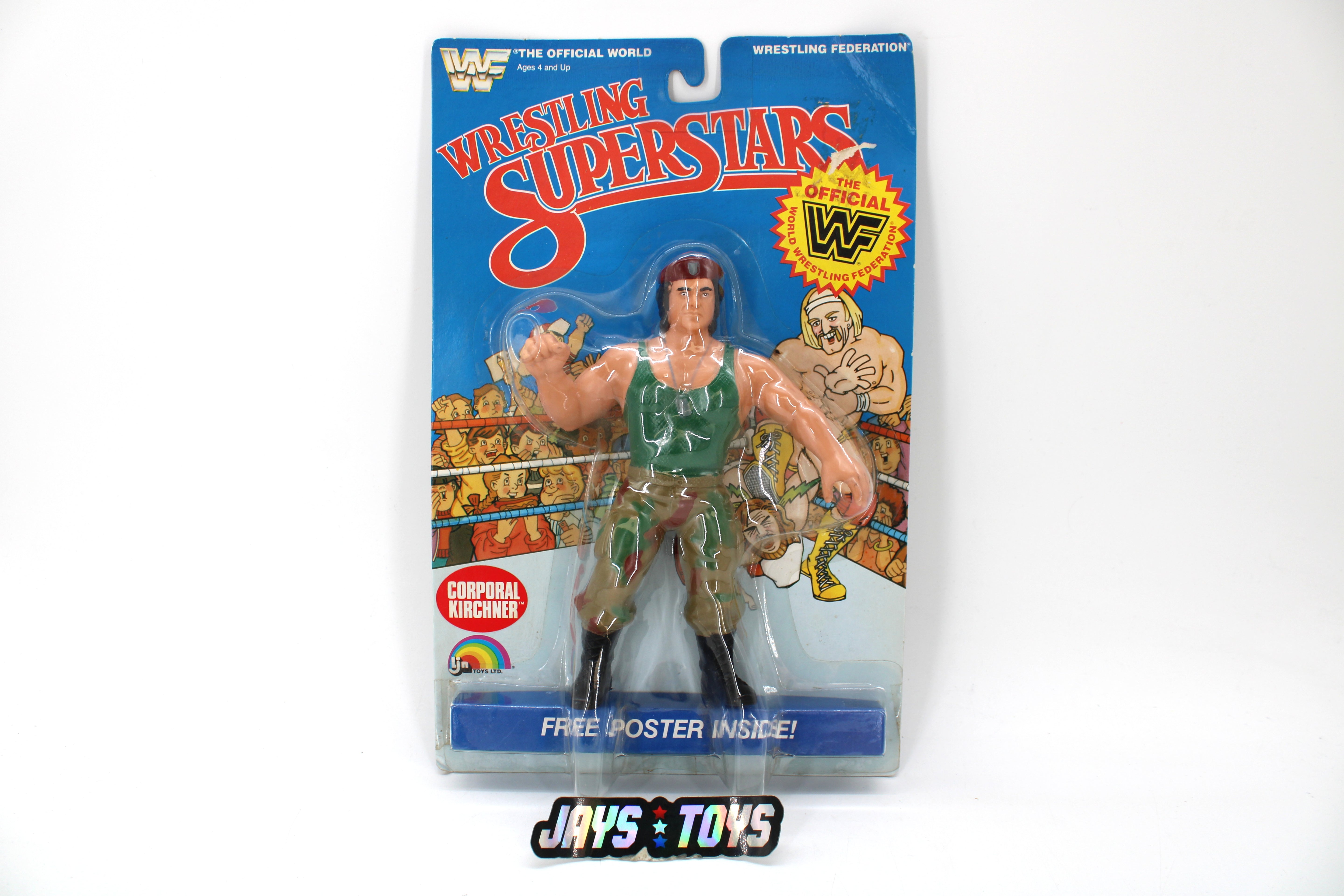 WWF Wrestling Superstars Corporal Kirchner Action Figure (1985) product image