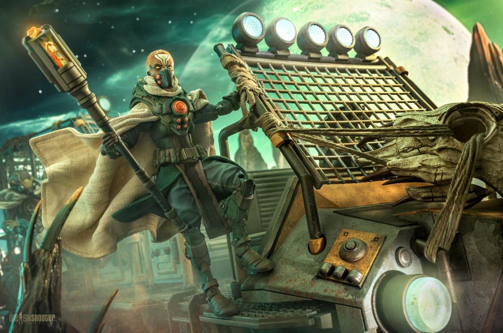 Cosmic Legions: OxKrewe: Book Two, Harrow Zone Jobara Kee Action Figure product image