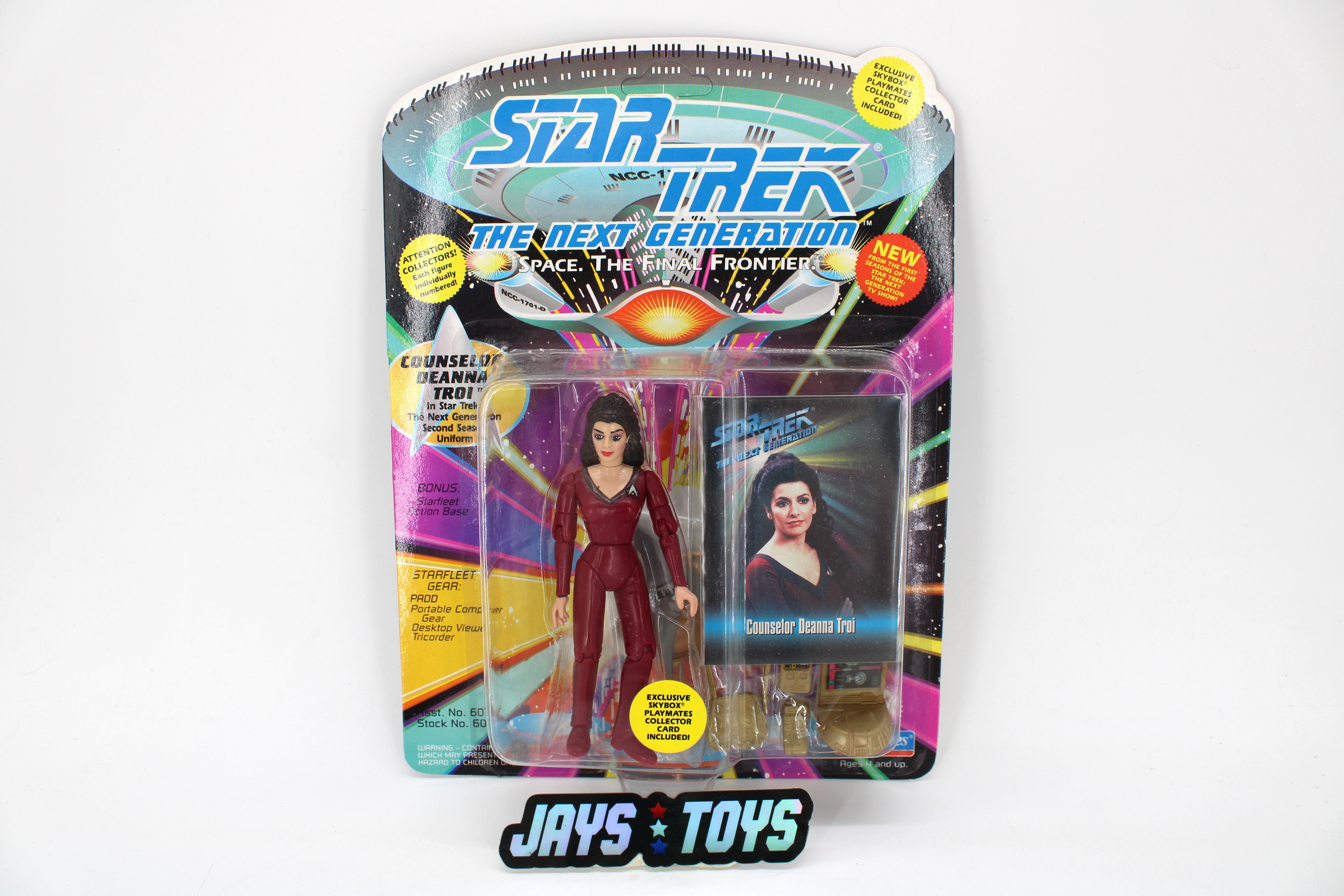 Playmates Toys Star Trek The Next Generation Counselor Deanna Troi Action Figure (1993) product image