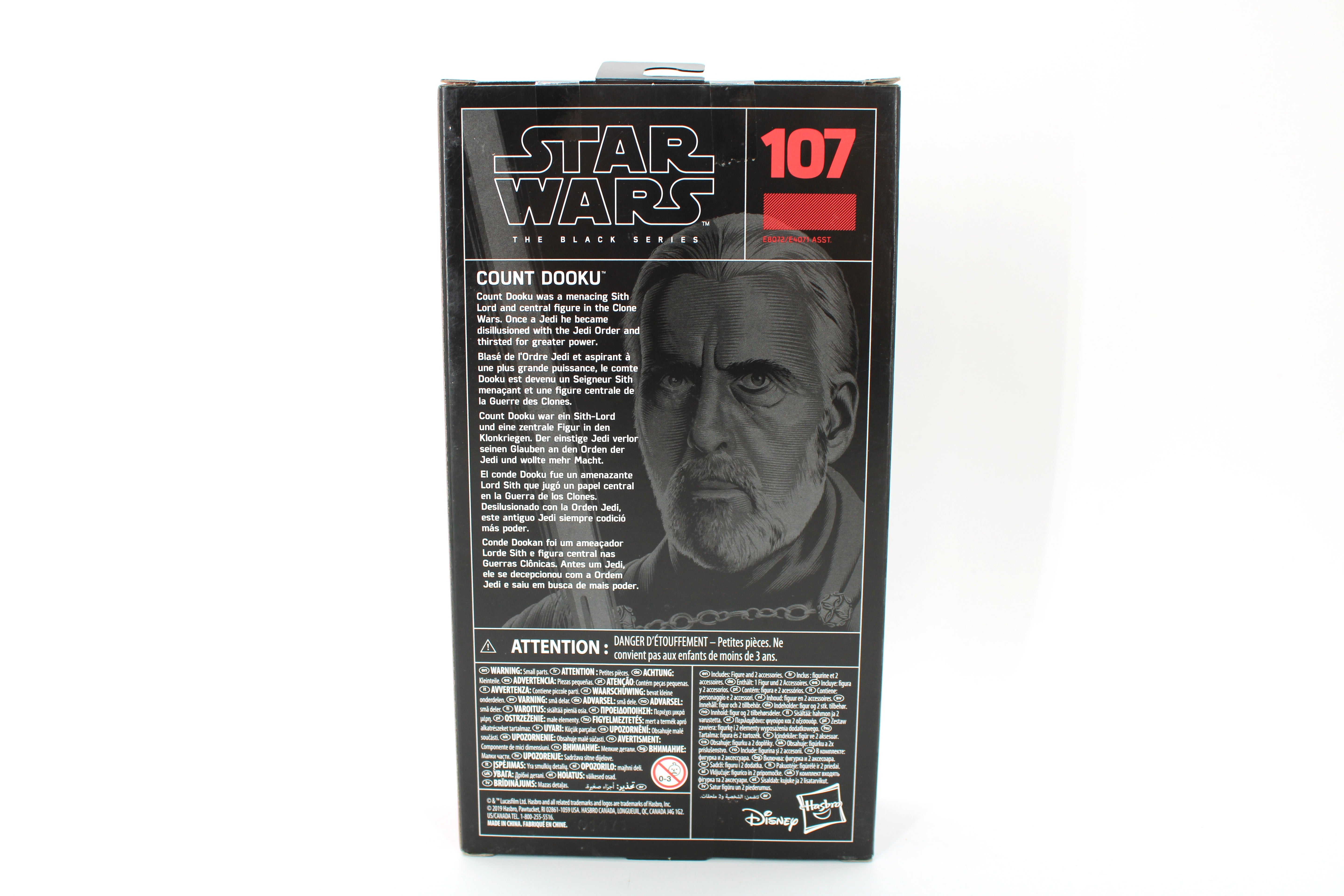 Star Wars The Black Series Count Dooku Action Figure (2019) - view 2