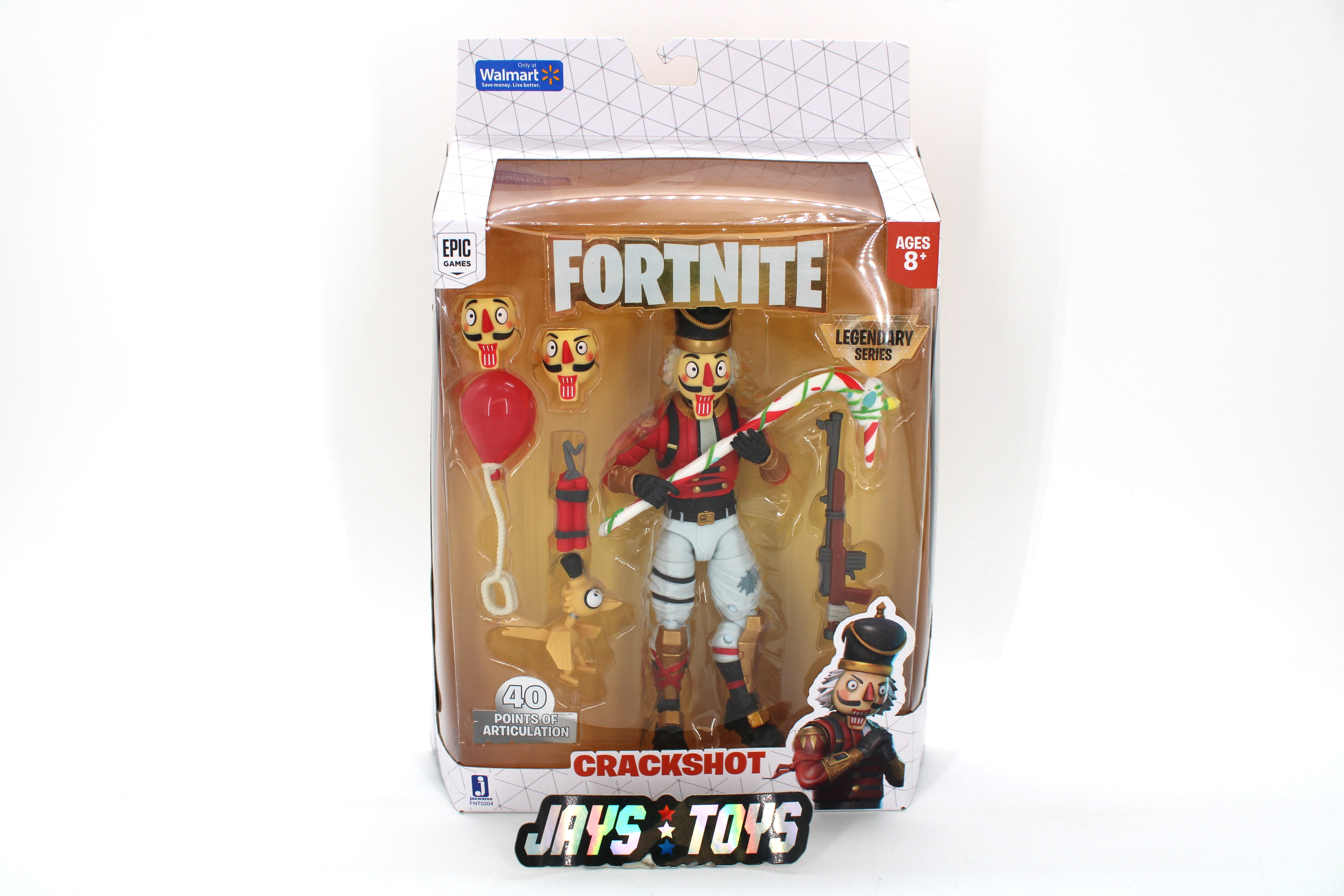 Crackshot Fortnite 7-Inch Action Figure | Jay's Toys