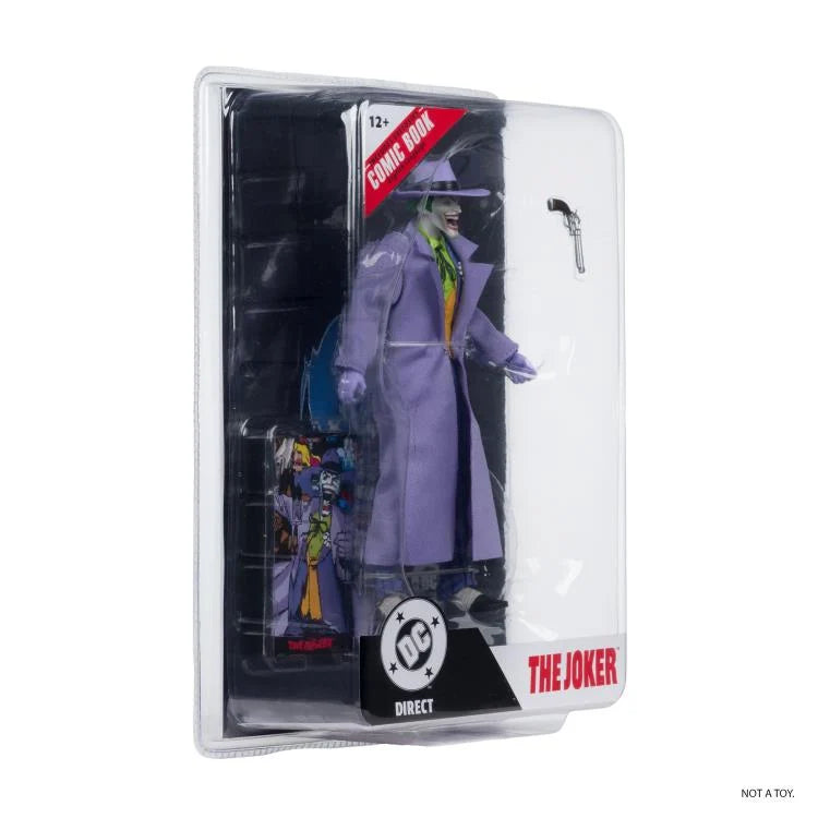 The Joker Crisis on Infinite Earths DC Page Punchers 7" Action Figure with Comic